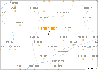 map of Bahniaga