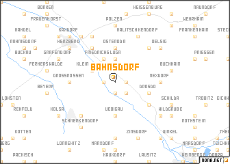 map of Bahnsdorf