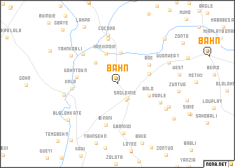 map of Bahn