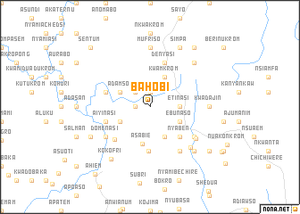 map of Bahobi