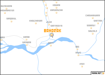 map of Bahorak