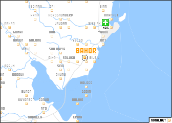 map of Bahor