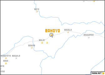 map of Bahoyo