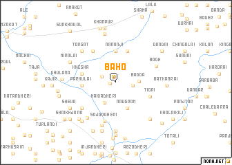 map of Baho