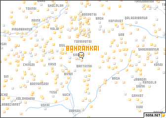 map of Bahrāmkai