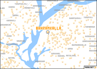 map of Bahrām Kalla