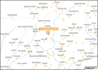 map of Bahramshi