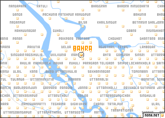 map of Bāhra