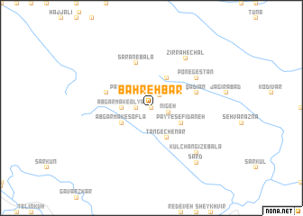 map of Bahreh Bar