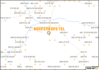 map of Bahrenborstel