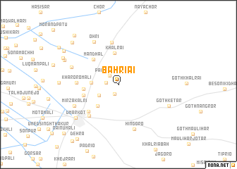 map of Bahriāi