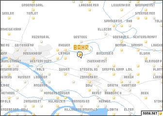 map of Bahr