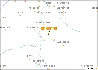 map of Bahuara