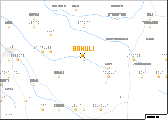 map of Bahuli