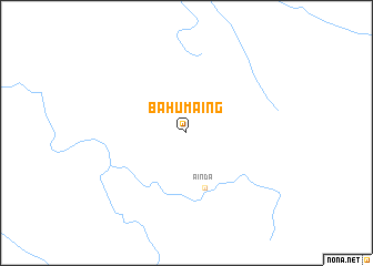 map of Bahumaing