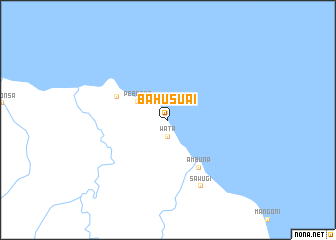 map of Bahusuai