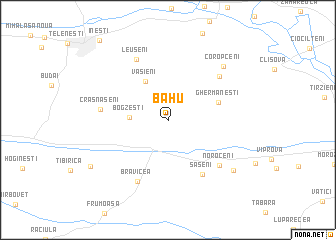 map of Bahu