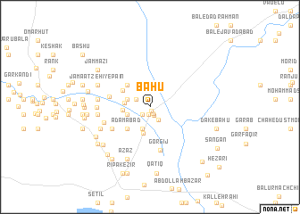 map of Bāhū