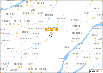 map of Baiama