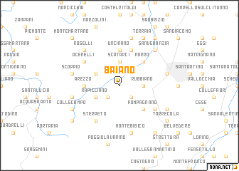 map of Baiano