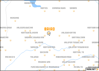map of Baião