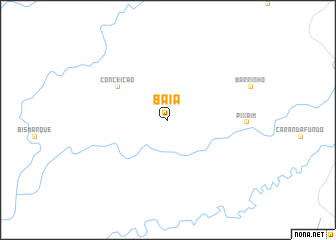 map of Baía