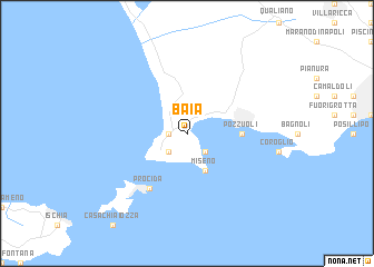 map of Baia