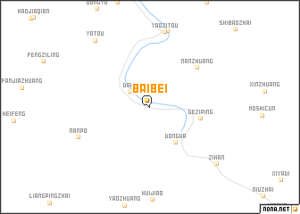 map of Baibei
