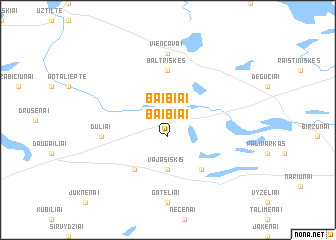 map of Baibiai