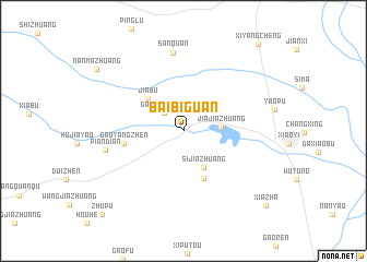 map of Baibiguan