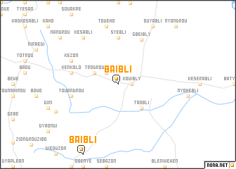 map of Baibli