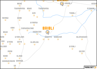 map of Baibli