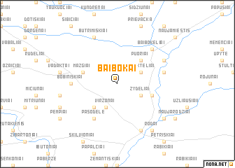 map of Baibokai