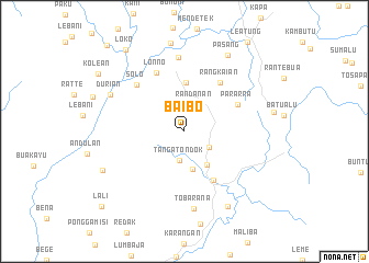 map of Baibo