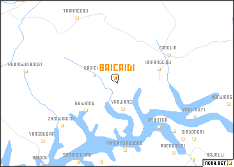 map of Baicaidi