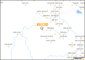 map of Bãi Cao