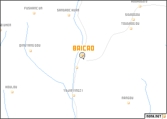 map of Baicao