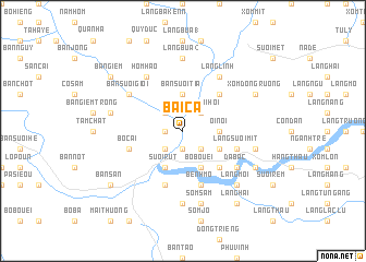 map of Bai Ca