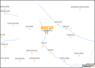 map of Baicun