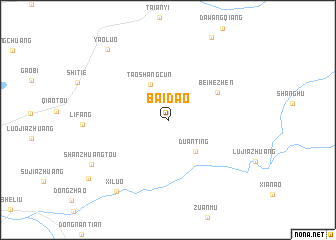 map of Baidao