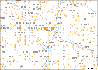 map of Baidarra