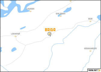 map of Baida