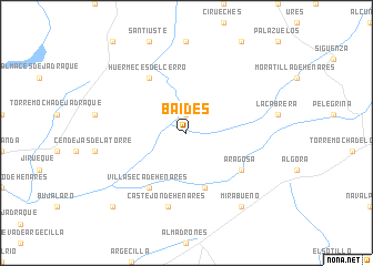 map of Baides