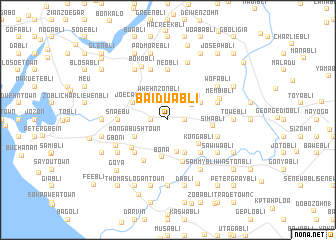 map of Baiduabli