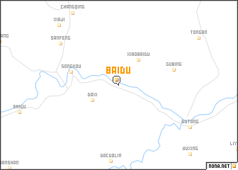 map of Baidu