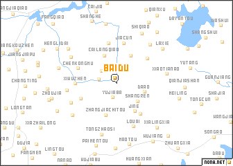 map of Baidu