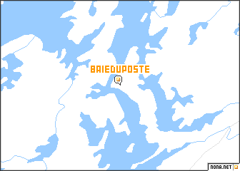 map of Baie-du-Poste