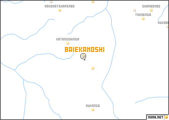 map of Baie Kamoshi