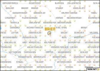 map of Baien