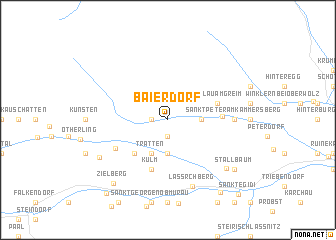 map of Baierdorf